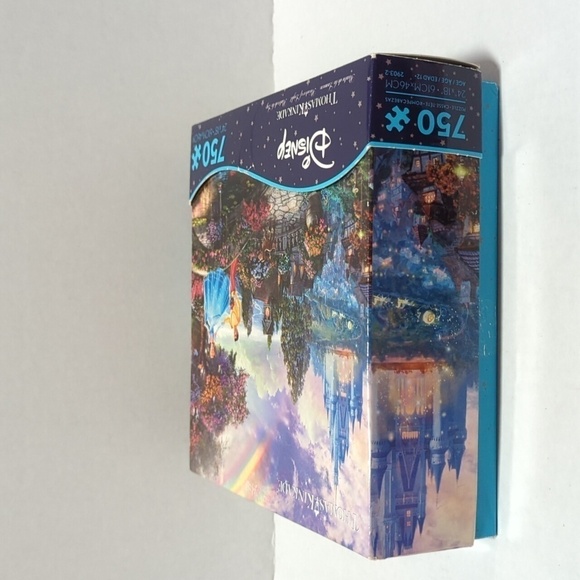 Thomas Kinkade Disney Dreams Collection Cinderella Wishes Upon a Dream Puzzle - Picture 6 of 7